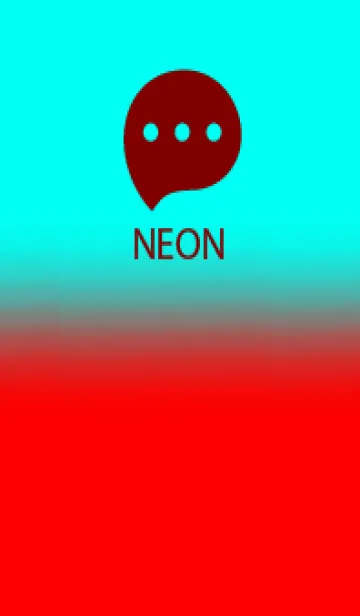 [LINE着せ替え] Neon Blue & Neon Red V7 (JP)の画像1
