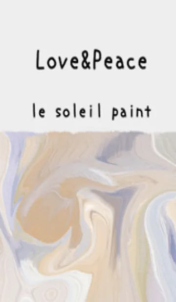 [LINE着せ替え] 油絵アート【le soleil paint 739】の画像1