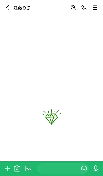 [LINE着せ替え] ミニ ダイヤモンド 5の画像2