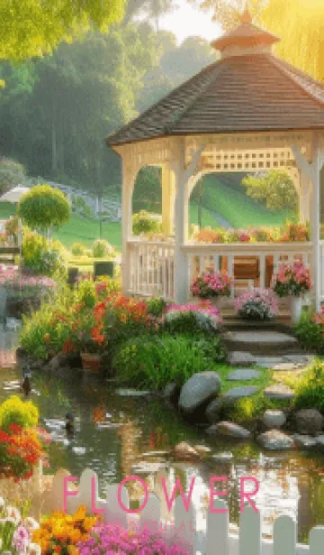 [LINE着せ替え] FLOWER GARDEN -Beautiful64の画像1