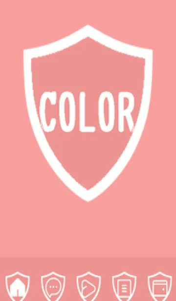 [LINE着せ替え] red color Y51の画像1