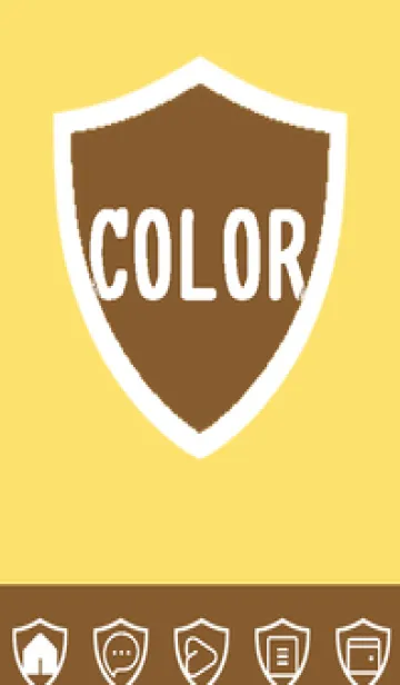 [LINE着せ替え] yellow color Y51の画像1
