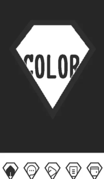 [LINE着せ替え] bw color Z52の画像1