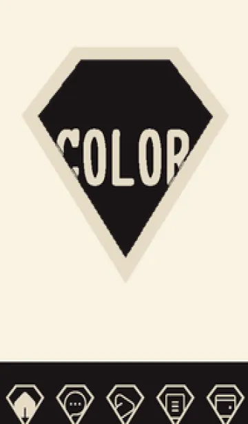 [LINE着せ替え] beige color Z53の画像1