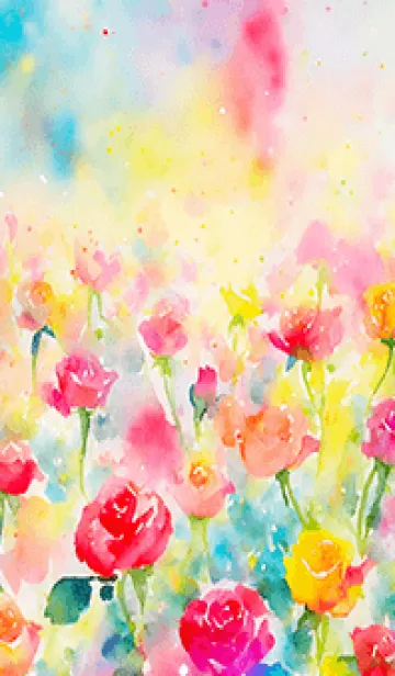 [LINE着せ替え] 薔薇(バラ)の花の着せかえ(R3367)の画像1