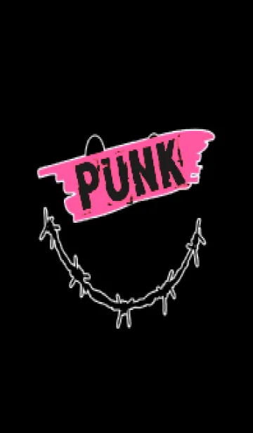 [LINE着せ替え] パンク スマイル 36の画像1