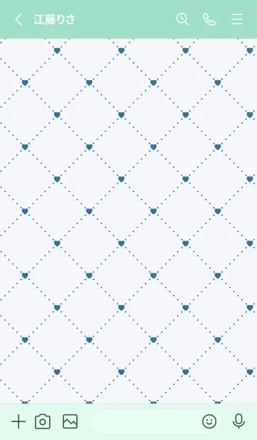 [LINE着せ替え] ハート レース .94の画像2