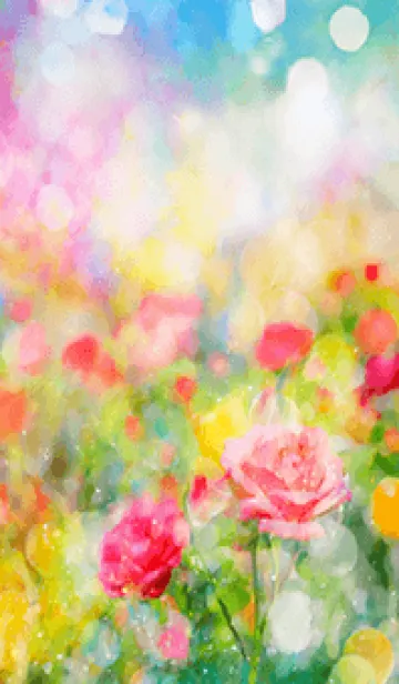 [LINE着せ替え] 薔薇(バラ)の花の着せかえ(R3365)の画像1