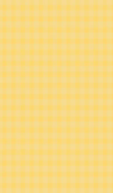 [LINE着せ替え] light yellow チェック柄の画像1