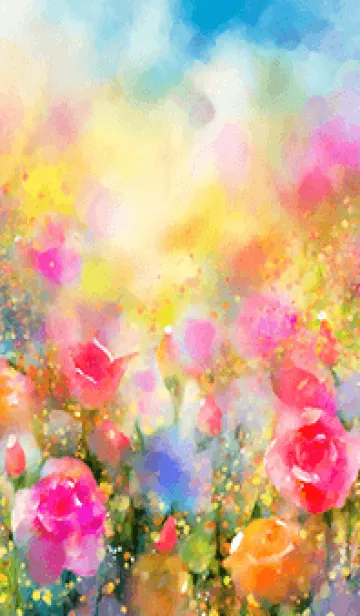 [LINE着せ替え] 薔薇(バラ)の花の着せかえ(R3375)の画像1