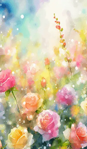 [LINE着せ替え] 薔薇(バラ)の花の着せかえ(R3379)の画像1