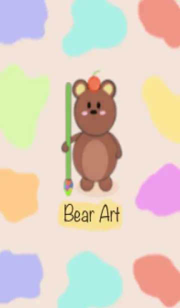 [LINE着せ替え] Bear Bear artの画像1