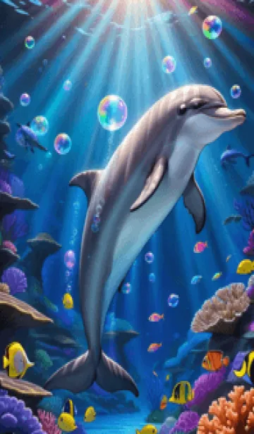 [LINE着せ替え] 海の幻想曲 #DRJaX030。の画像1