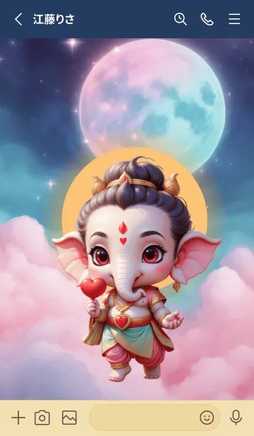 [LINE着せ替え] Ganesha : Money Rich Theme (JP)の画像2