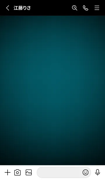 [LINE着せ替え] Ocean Blue Light Theme V7 (JP)の画像2