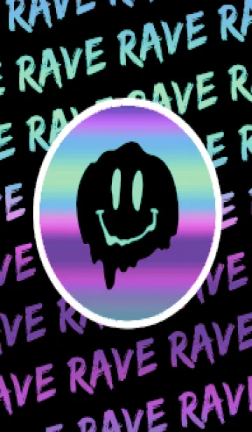 [LINE着せ替え] サイケ スマイル 35の画像1