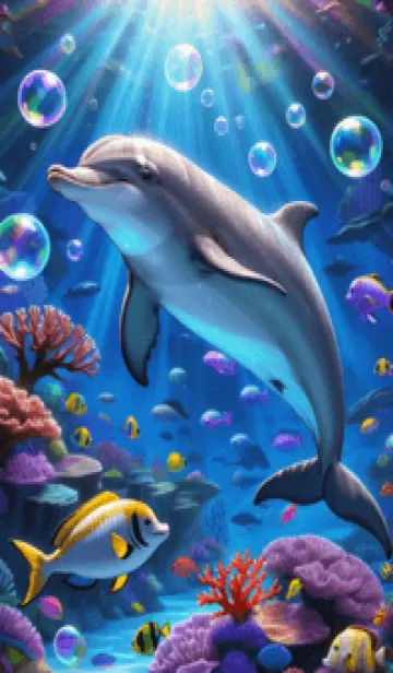 [LINE着せ替え] 海の幻想曲 #DSIN019。の画像1