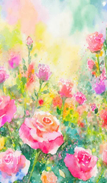 [LINE着せ替え] 薔薇(バラ)の花の着せかえ(R3386)の画像1