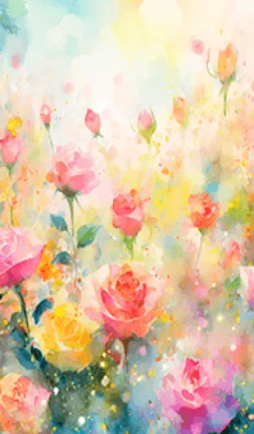 [LINE着せ替え] 薔薇(バラ)の花の着せかえ(R3382)の画像1