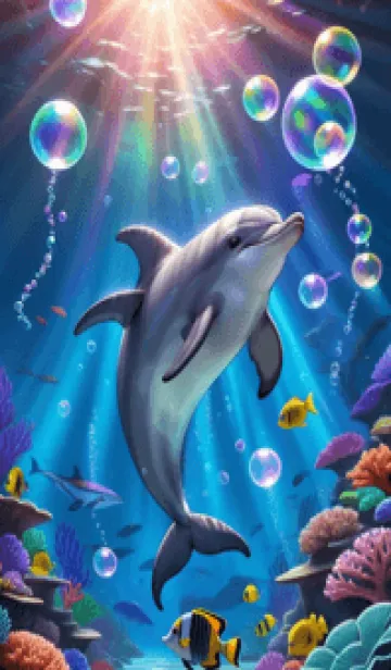 [LINE着せ替え] 海の幻想曲 #DVHJ15。の画像1