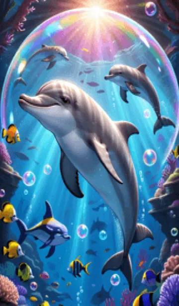 [LINE着せ替え] 海の幻想曲 #DVHJ12。の画像1