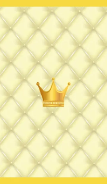 [LINE着せ替え] 王様の冠 黄色の画像1