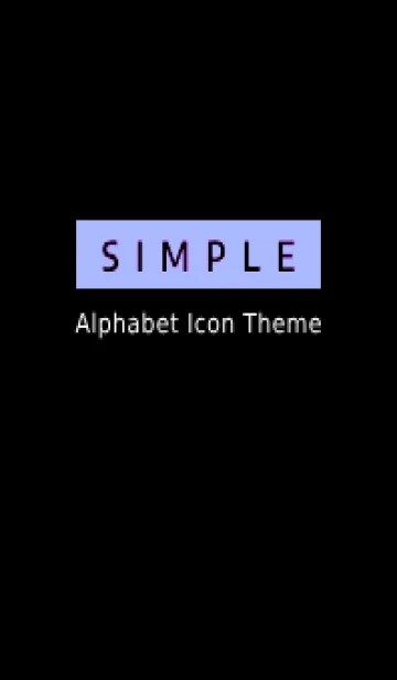 [LINE着せ替え] アルファベット アイコン 8の画像1