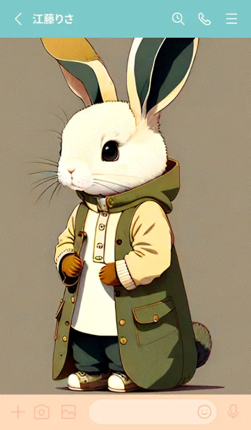 [LINE着せ替え] 一番かわいい 6woM6の画像2