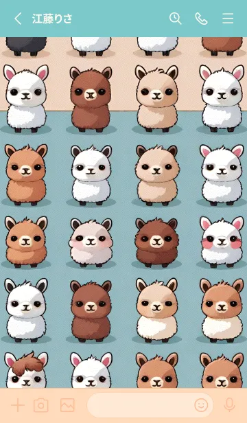 [LINE着せ替え] 一番かわいい W8Zqsの画像2