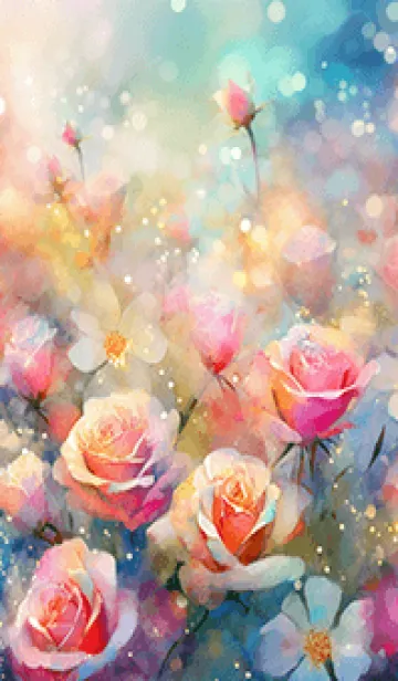 [LINE着せ替え] 薔薇(バラ)の花の着せかえ(R3395)の画像1