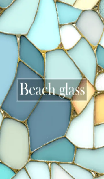 [LINE着せ替え] Beach glass.の画像1