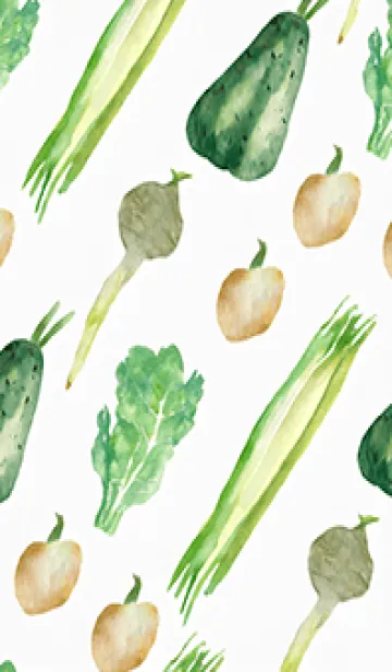 [LINE着せ替え] 【シンプル】お野菜の着せかえ#183の画像1
