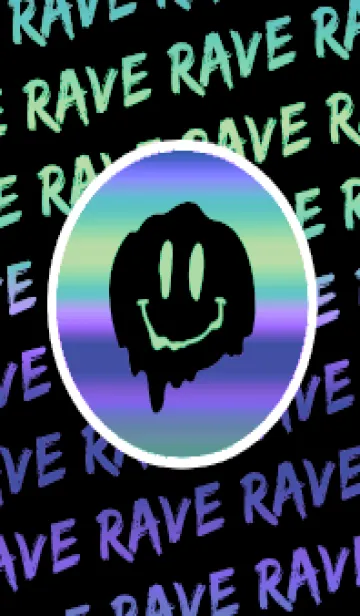 [LINE着せ替え] サイケ スマイル 34の画像1