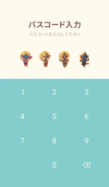 [LINE着せ替え] Ganesha: Win the lottery, get rich！(JP)の画像4