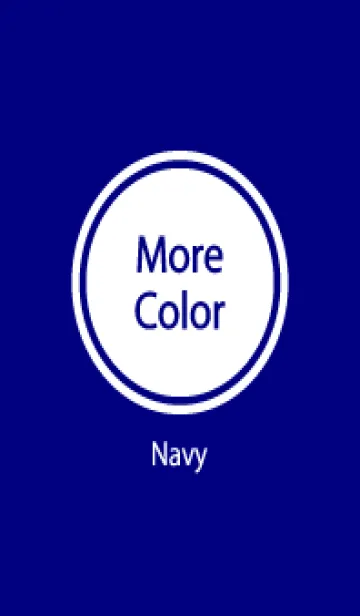 [LINE着せ替え] More Color Navyの画像1