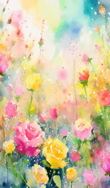 [LINE着せ替え] 薔薇(バラ)の花の着せかえ(R3400)の画像1