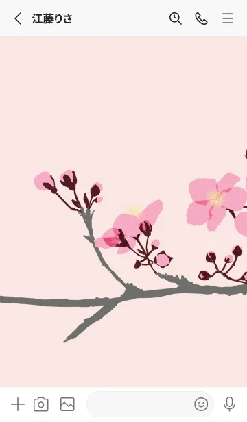 [LINE着せ替え] さくらとメジロさんの画像2