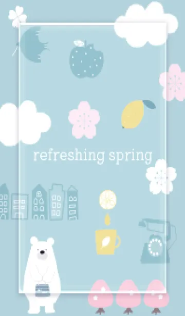 [LINE着せ替え] violet refreshing spring04_1の画像1