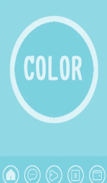 [LINE着せ替え] green color A116の画像1