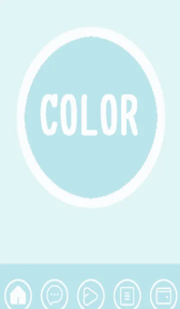 [LINE着せ替え] green color A119の画像1