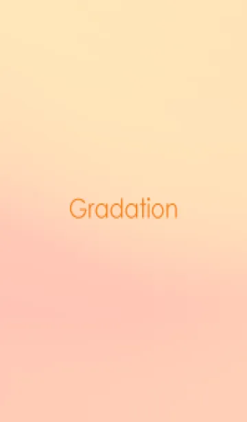 [LINE着せ替え] gradation-YELLOW&PINK 61の画像1