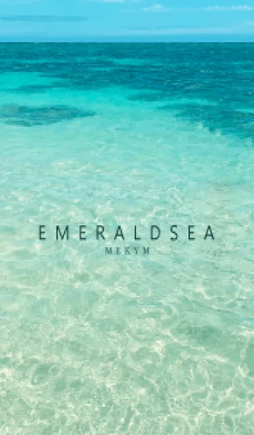 [LINE着せ替え] EMERALD SEA HAWAII-SHELL 28の画像1