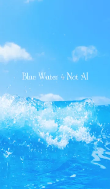 [LINE着せ替え] Blue Water 4 Not AIの画像1