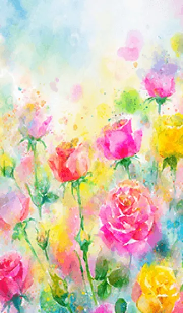 [LINE着せ替え] 薔薇(バラ)の花の着せかえ(R3407)の画像1