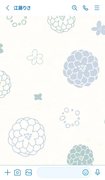 [LINE着せ替え] 鞠 花 舞う22の画像2