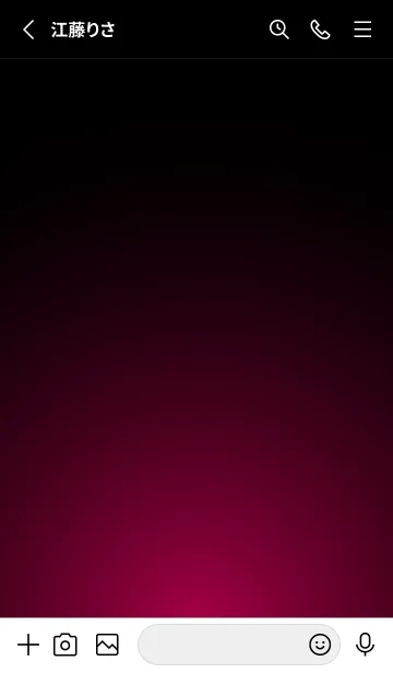 [LINE着せ替え] MAGENTA RED STARLIGHTの画像2