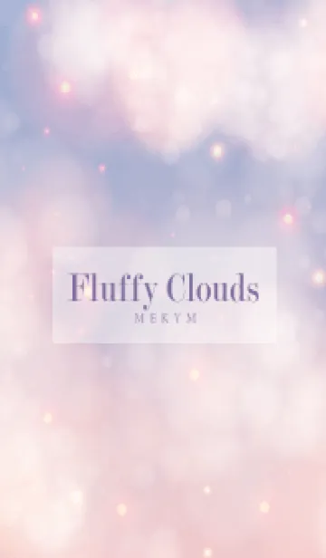 [LINE着せ替え] Fluffy-Clouds PURPLE SKY 10の画像1