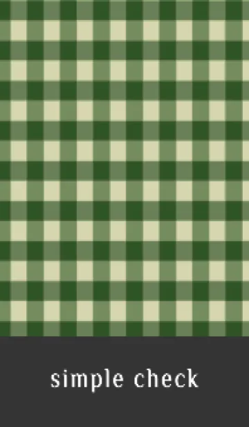 [LINE着せ替え] シンプル チェック 103の画像1