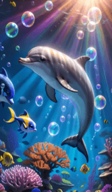 [LINE着せ替え] 海の幻想曲 #DUML010。の画像1