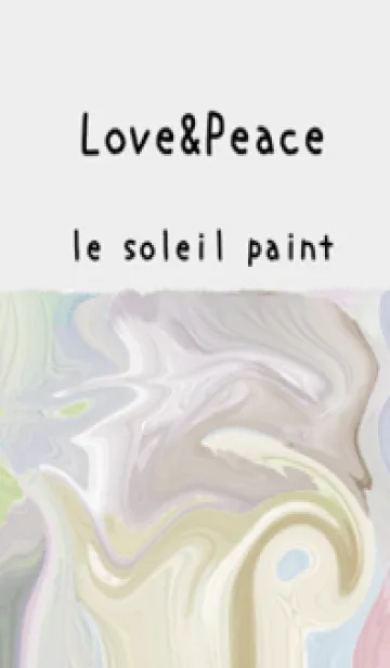 [LINE着せ替え] 油絵アート【le soleil paint 743】の画像1